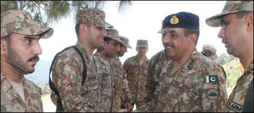 Rawalpindi Corps Commander visits LoC areas affected by Indian firing
