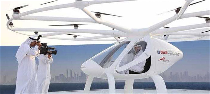 Driverless hover-taxi makes first 'concept' flight in Dubai