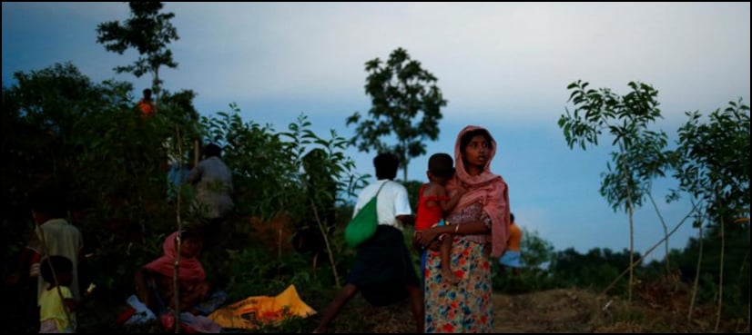 Bangladesh PM seeks help for Rohingya crisis as exodus tops 400,000