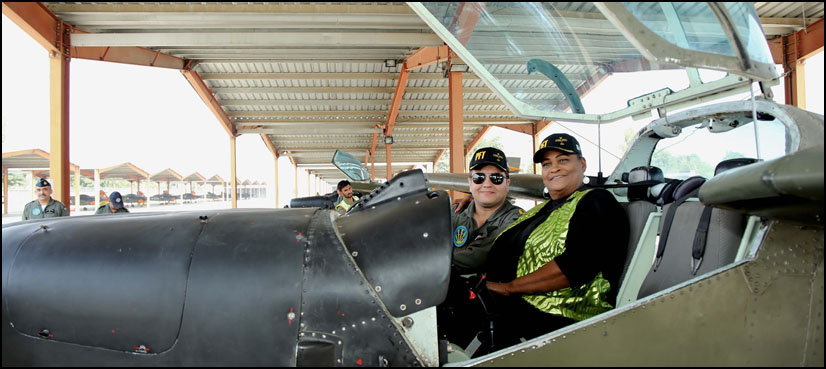 Legendary boxer Muhammad Ali’s wife visits PAF Academy