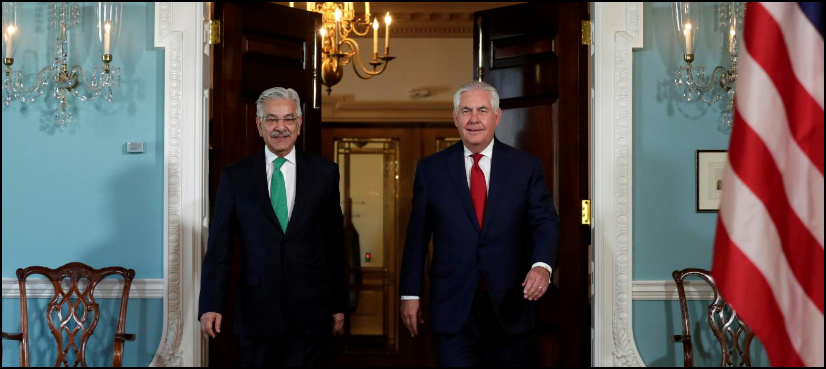 Khawaja Asif pushes back on US claims of militant support