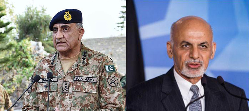 Army Chief Gen Bajwa departs for Kabul to meet Afghan president