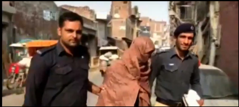 Burqa-clad man harassing college girls arrested in Gujranwala