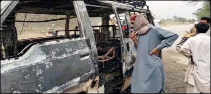Van catches fire in Rawalpindi, no casualties reported