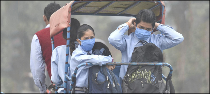 India's Delhi shuts schools as pollution 'emergency' looms