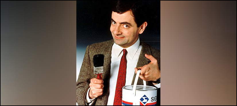 This is what Mr. Bean’s house looks like from inside