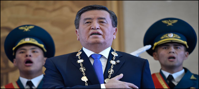 Kyrgyzstan inaugurates new president Sooronbai Jeenbekov