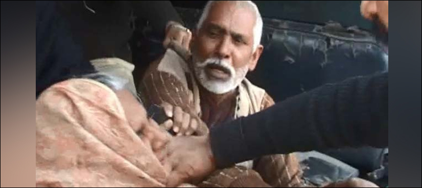Police manhandle elderly couple in Multan