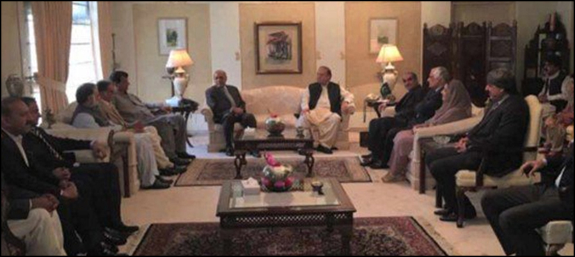 Nawaz Sharif assures NAB officials of showing up in court tomorrow