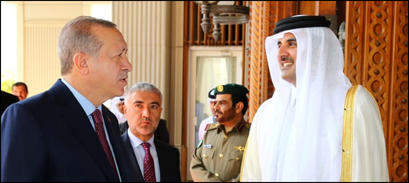 Erdogan pledges military support for Qatar on Doha visit