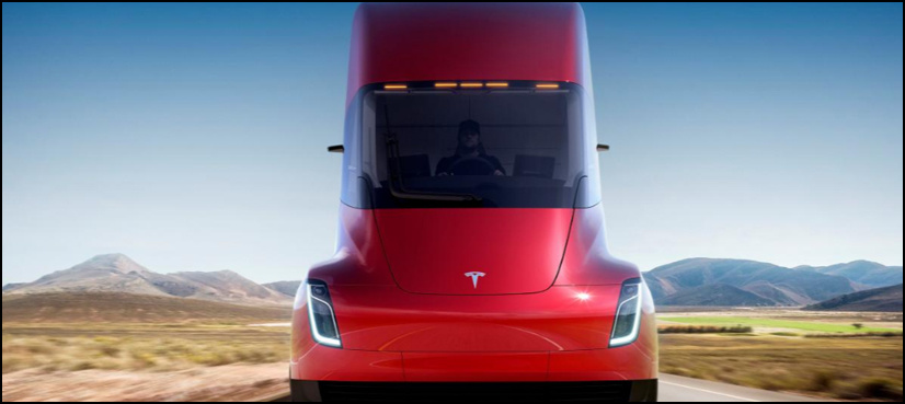 Elon Musk unveils Tesla's first electric truck