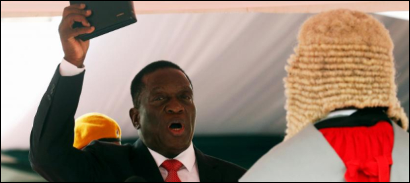 Mnangagwa the 'Crocodile' sworn in as Zimbabwe president