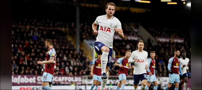 Harry Kane hits another hat-trick as Spurs cruise past Burnley