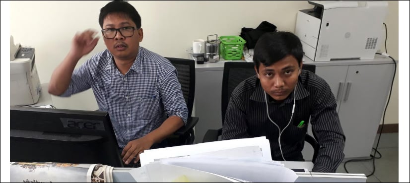 After Reuters arrests, some Myanmar reporters fear 'it could've been me'