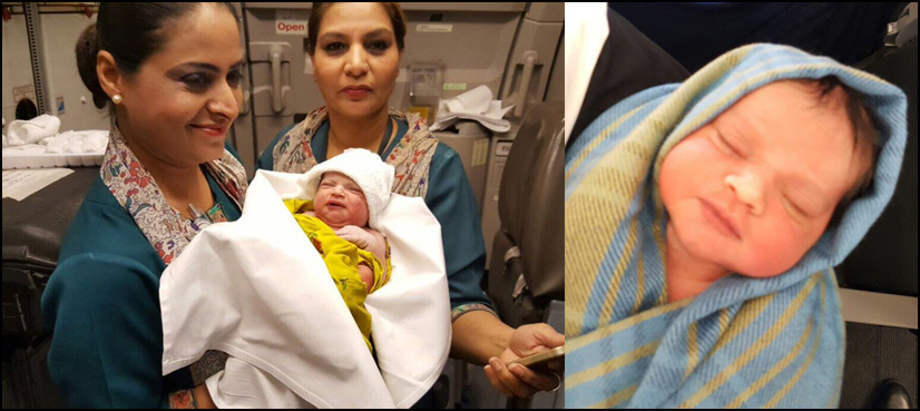 'Jannat' born mid-air on Multan-bound PIA flight