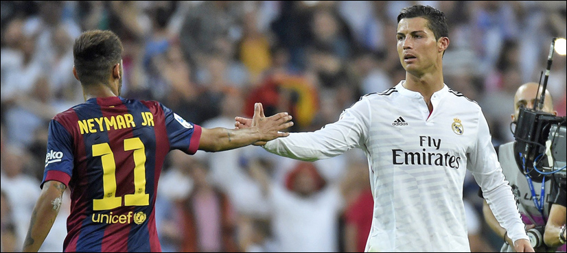 Ronaldo v Neymar as Real draw PSG in Champions League