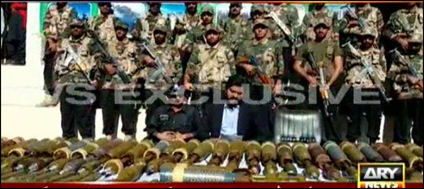 Security forces foil terror plot, seize arms cache in Balochistan