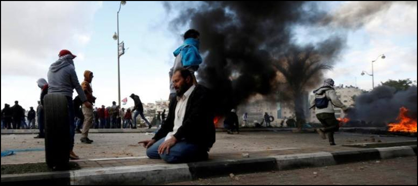 Hamas calls for Palestinian uprising over Trump's Jerusalem plan