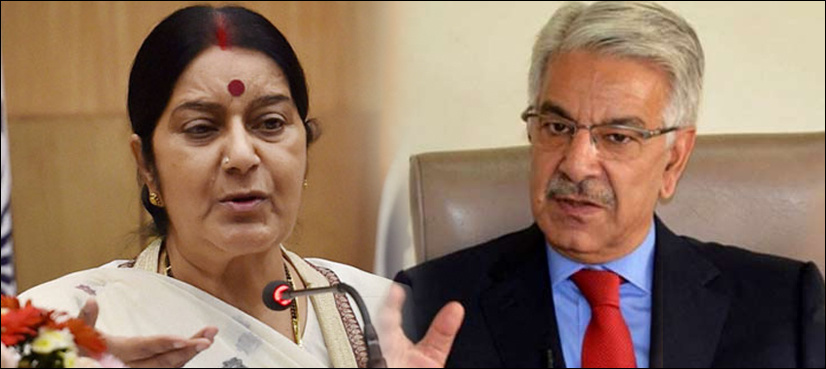 Removal of Jadhav's wife, mother's jewellery was for security reasons, Khawaja Asif tells India