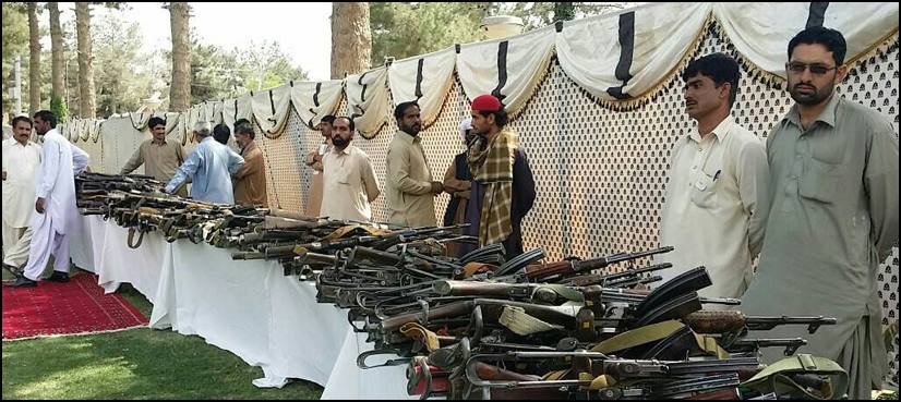 200 Baloch militants surrender before authorities in Turbat