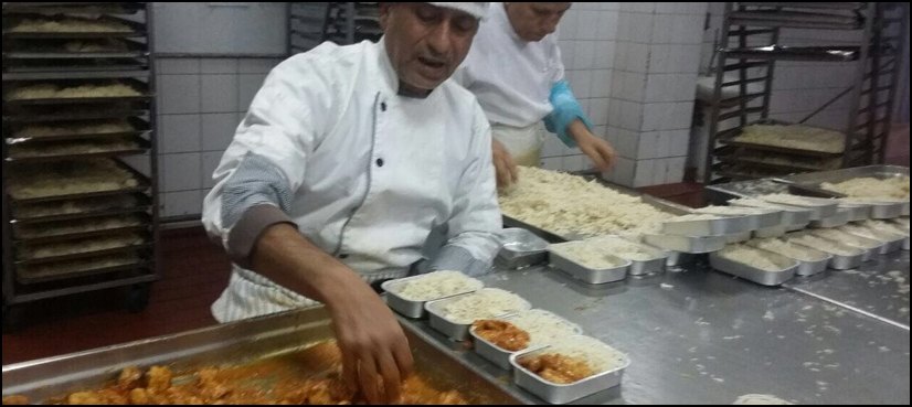 Here is how PIA flight kitchen staff handles food