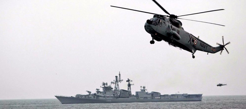 Four killed in Indian chopper crash: navy