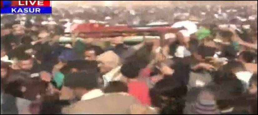 Funeral prayers of slain protesters offered in Kasur amid grief, anger