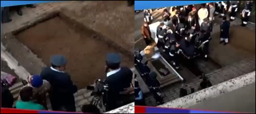 Former air chief Asghar Khan laid to rest with military honours