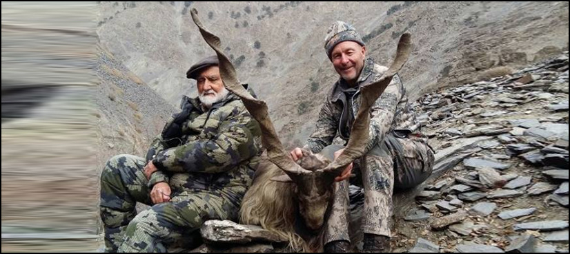 American national hunts rare markhor in Chitral