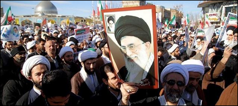 Iran stages pro-government rallies, derides Trump 'blunder' at UN