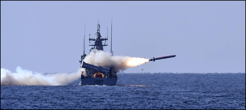 Pakistan Navy successfully test fires Harba naval cruise missile