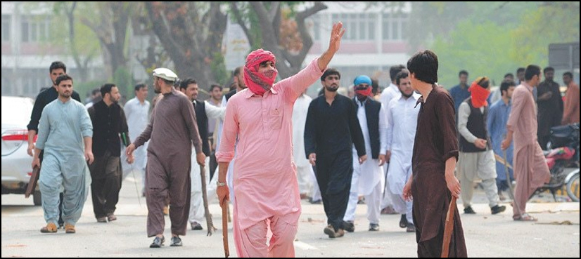 Police called in as three student groups clash over cultural event at Punjab University