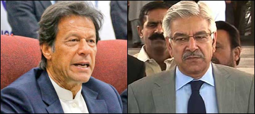 IK urges NAB to initiate graft probe against Khawaja Asif