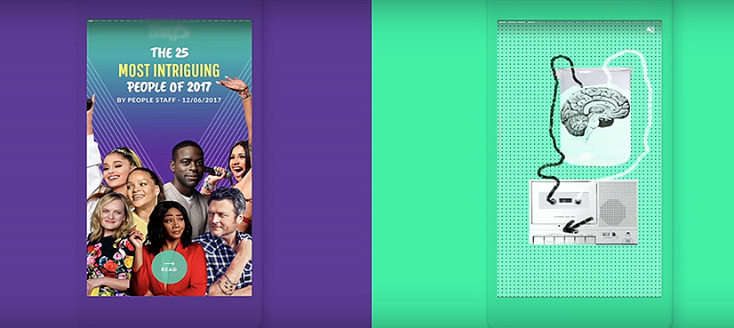 Google takes on Snapchat with its own 'Stories' format