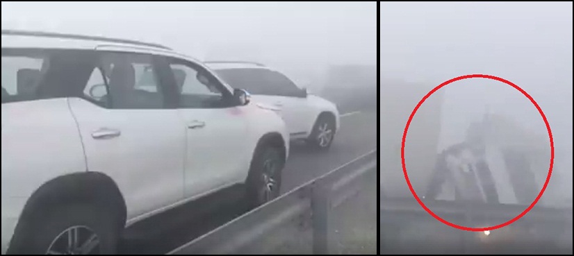 Footage captures multi-vehicle accidents in Abu Dhabi