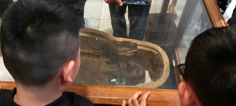 'Screaming Mummy' displayed in Egypt museum