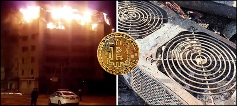 WATCH: Suspected Bitcoin mining causes apartment fire in Russia
