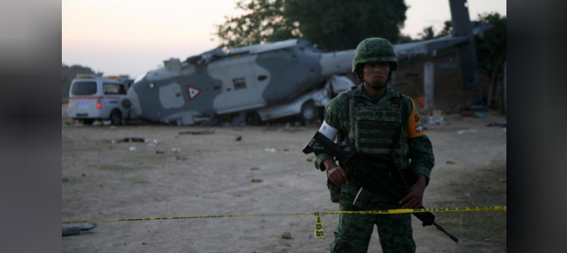 Mexico helicopter crash kills 13 on ground in wake of earthquake