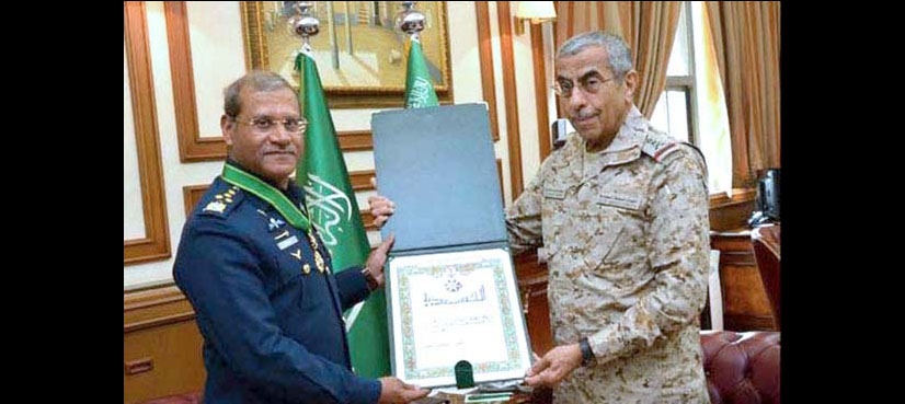 PAF chief Sohail Aman awarded King Abdul Aziz Medal of Excellence