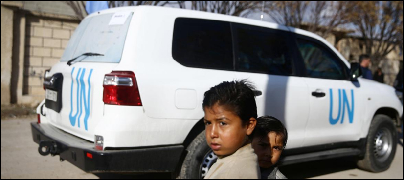 UN issues blank statement on Syria, says it has run out of words