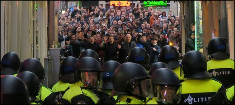 Six England fans still behind bars in Amsterdam