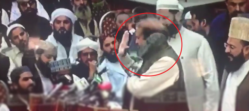 Imran, Zardari, other political leaders condemn shoe-hurling at Nawaz