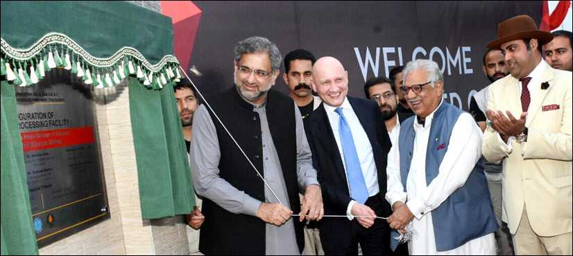 PM inaugurates Tolanj Gas Processing facility in Kohat