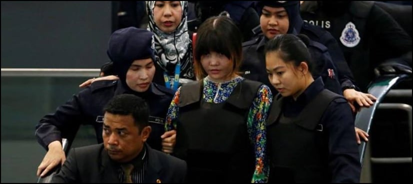 Woman accused in Kim Jong Nam killing played prank on Vietnamese official, lawyer says