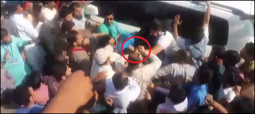 Man arrested for attempted shoe attack on Imran