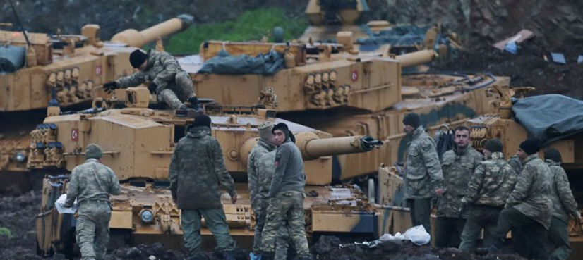 Eight Turkish soldiers killed in Syria offensive against Kurds