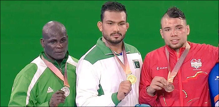Wrestler Muhammad Inam wins first gold medal for Pakistan in Commonwealth Games