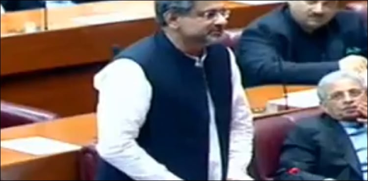 Shahid Khaqan served notice over conduct in National Assembly
