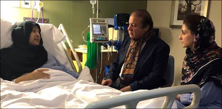 Nawaz calls for prayers for his ailing wife
