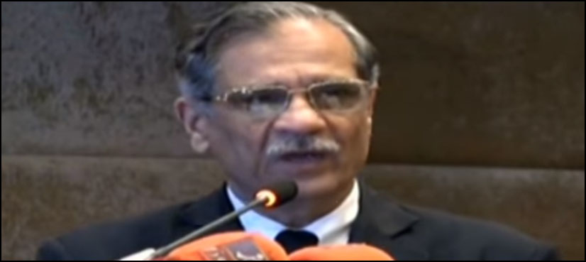 Elections will be held on time, no provision for judicial martial law: CJP
